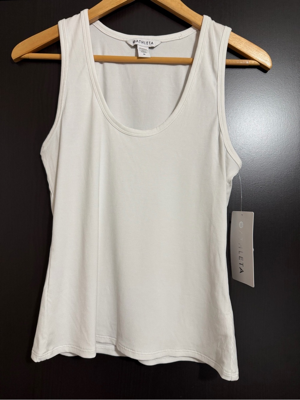 NWT Athleta Signature Rib Scoop Tank